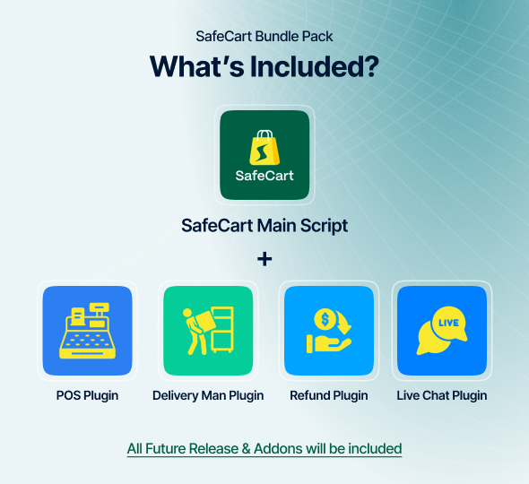 Safecart  Bundle Pack – Multi-Vendor Laravel eCommerce platform - 1