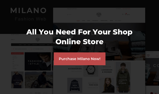 Milano - Awesome Fashion Responsive WooCommerce Theme