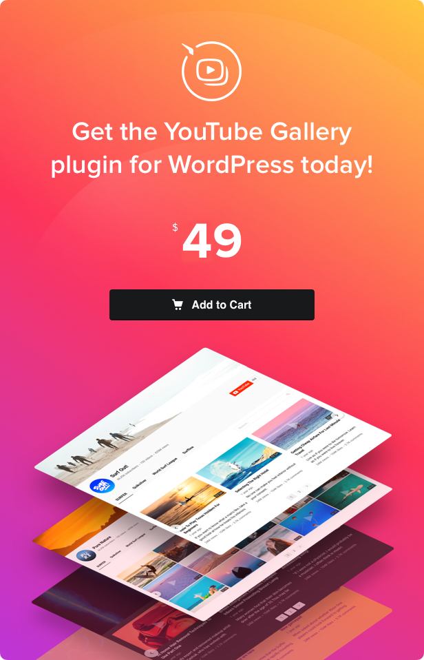 YouTube Plugin â€“ WordPress YouTube Gallery - 3