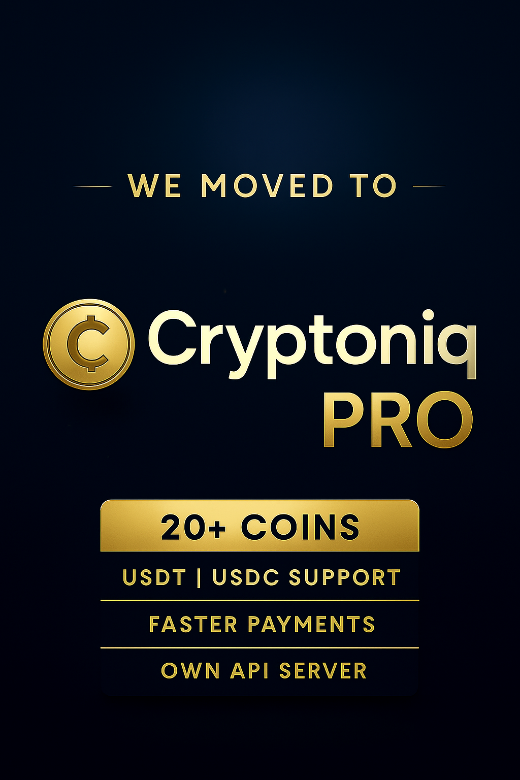 Cryptoniq - Cryptocurrency Payment Plugin for WordPress - 1