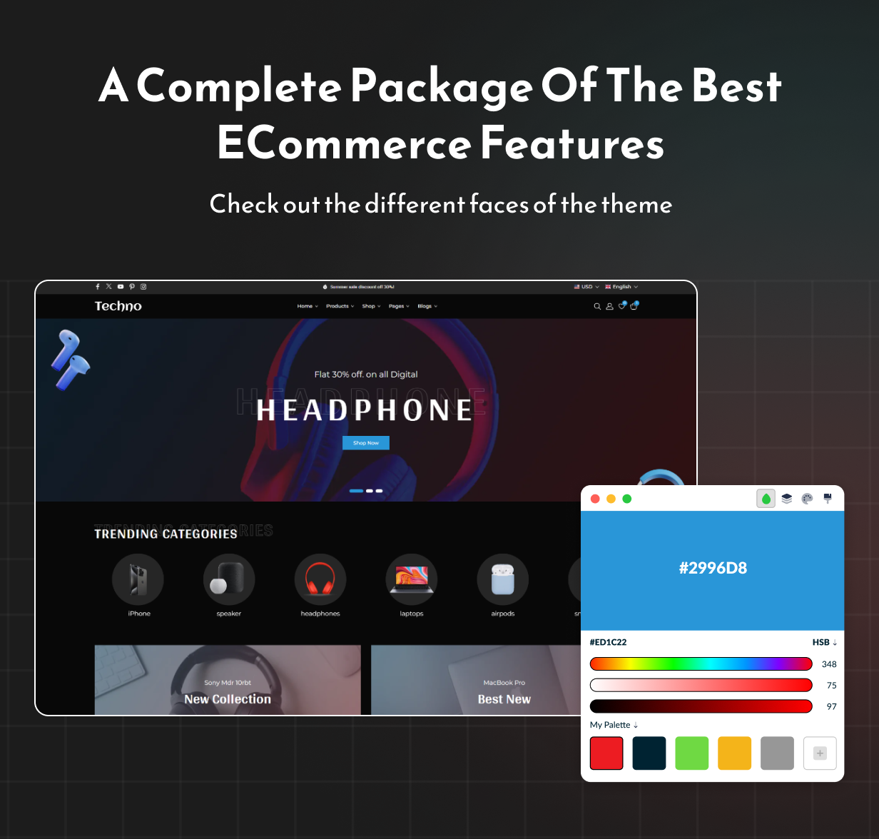 Techno - Electronics & Gadgets Ecommerce Shopify 2.0 Theme - 16