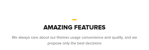 Amazing Features