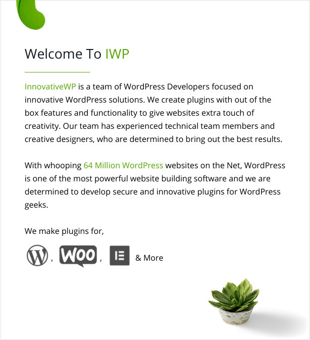 InnovativeWP Plugins For WordPress