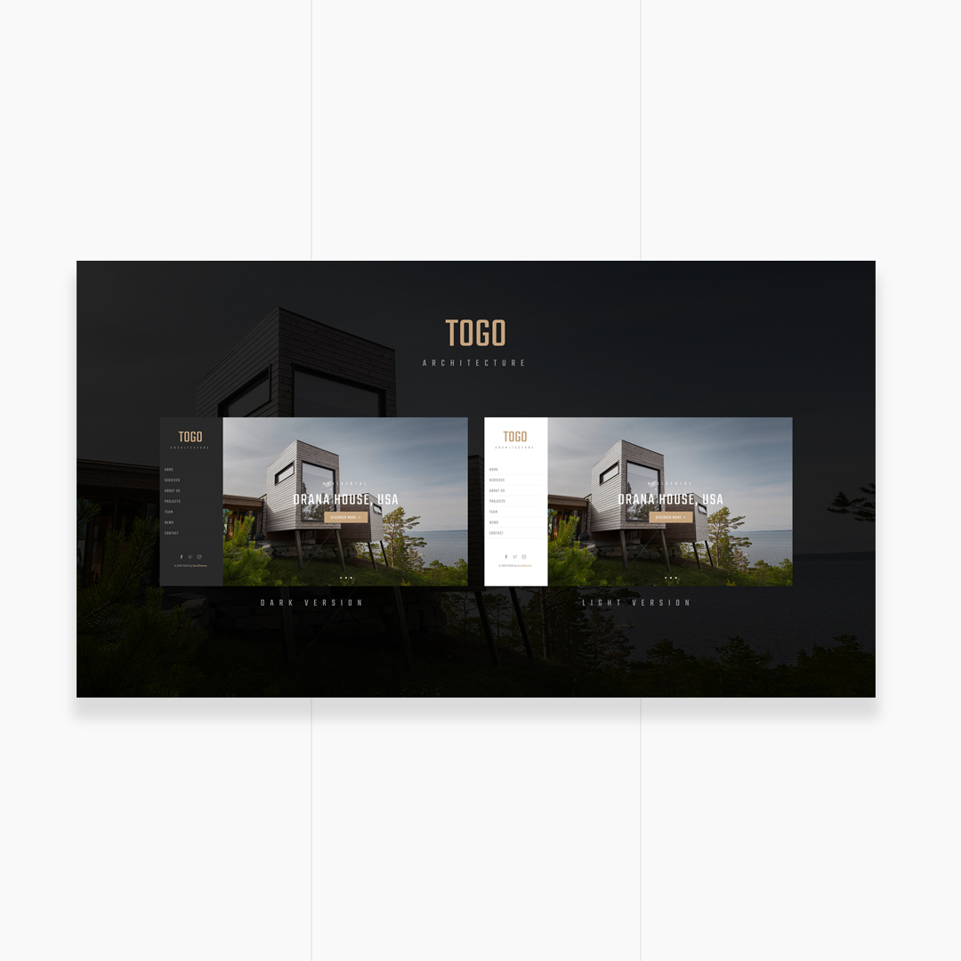 TOGO - Architecture & Interior Template
