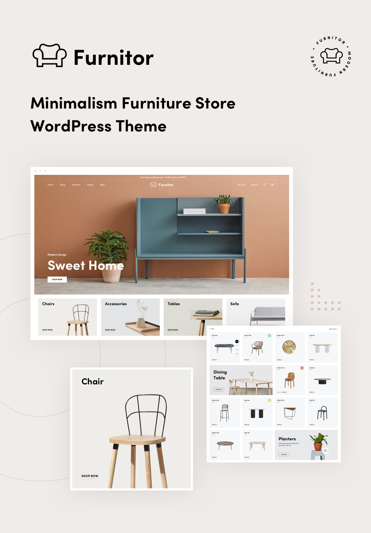 Furnitor – Minimalism Furniture Store WordPress Theme - 9