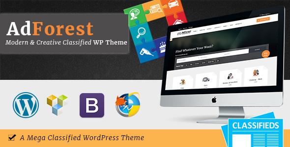 AdForest - Classified WordPress Theme - Directory & Listings Corporate