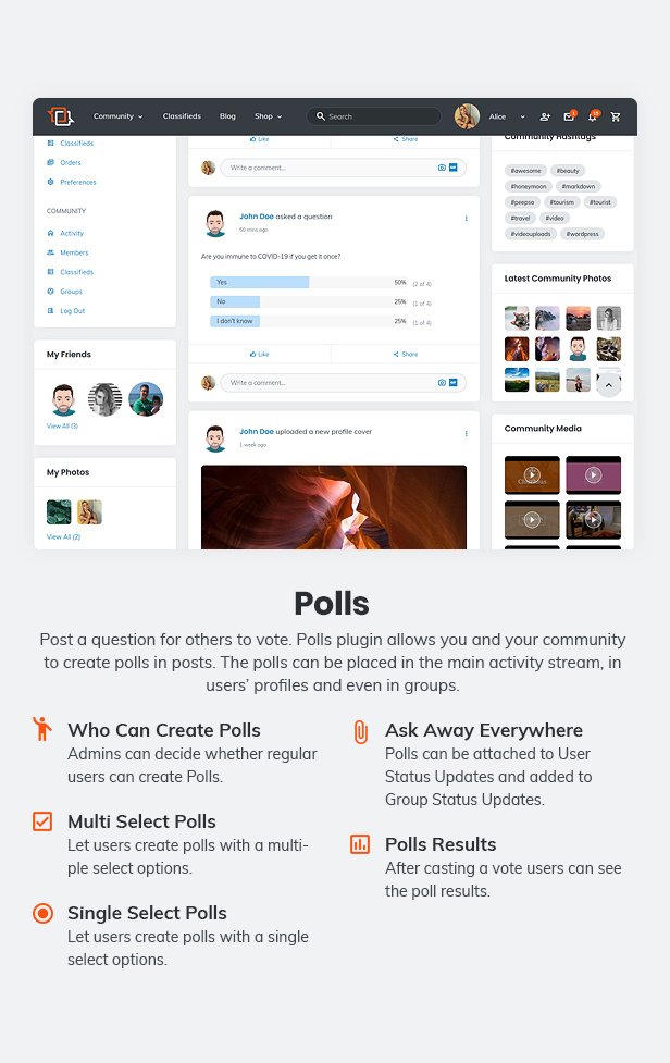 Matebook - Social Network WordPress Theme - 14