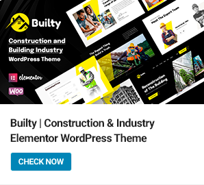 Builty WordPress Theme