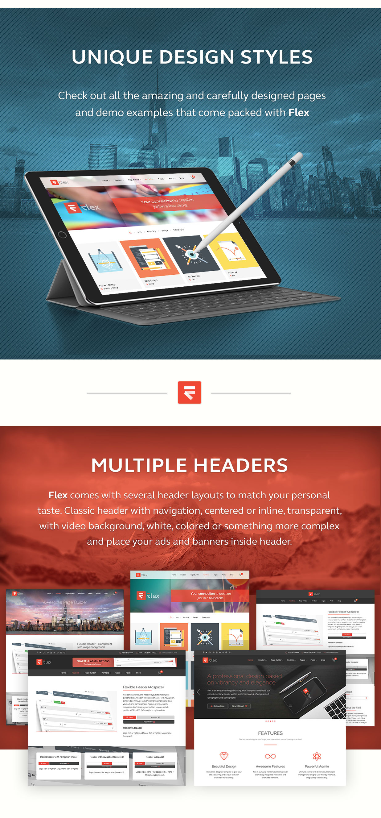 FLEX - Multi-Purpose Joomla Template 