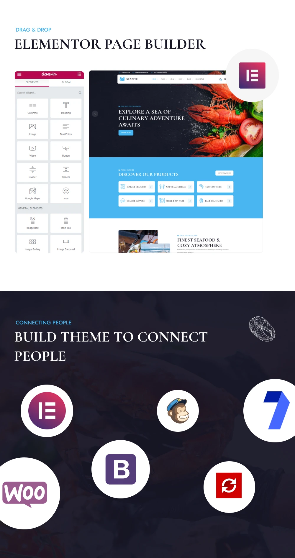 Seabite - Seafood Restaurant WordPress Theme