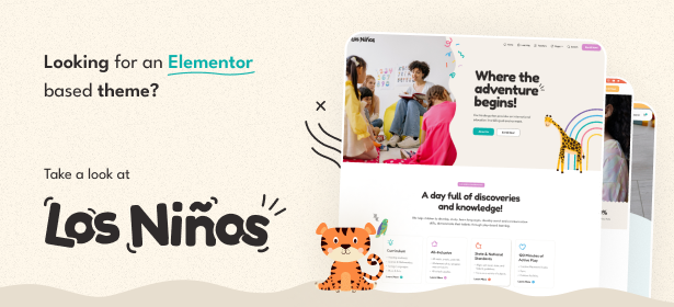 Elementor Blog Theme for WordPress