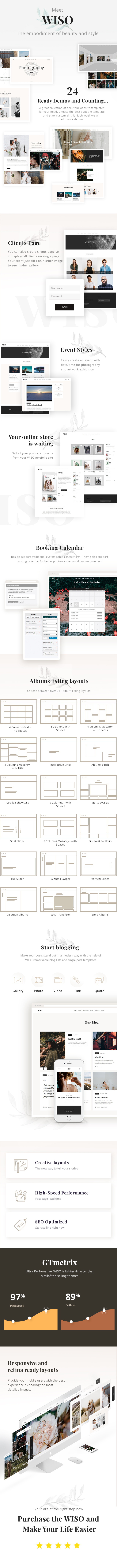 WISO - Photography HTML Template - 2
