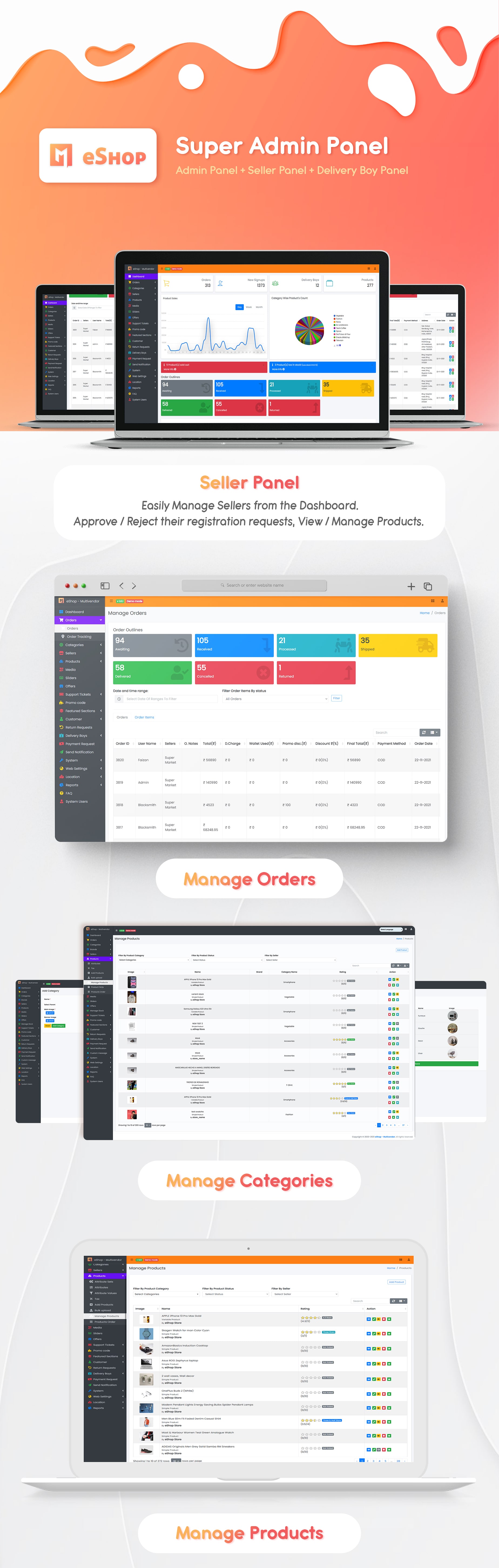 eShop - Multi Vendor eCommerce App & eCommerce Vendor Marketplace Flutter App - 32