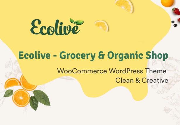 Ecolive - Best Organic Food WooCommerce WordPress Theme