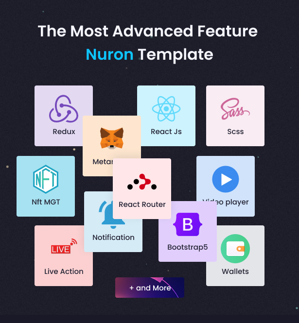 Nuron - NFT Marketplace React NextJS Template - 8