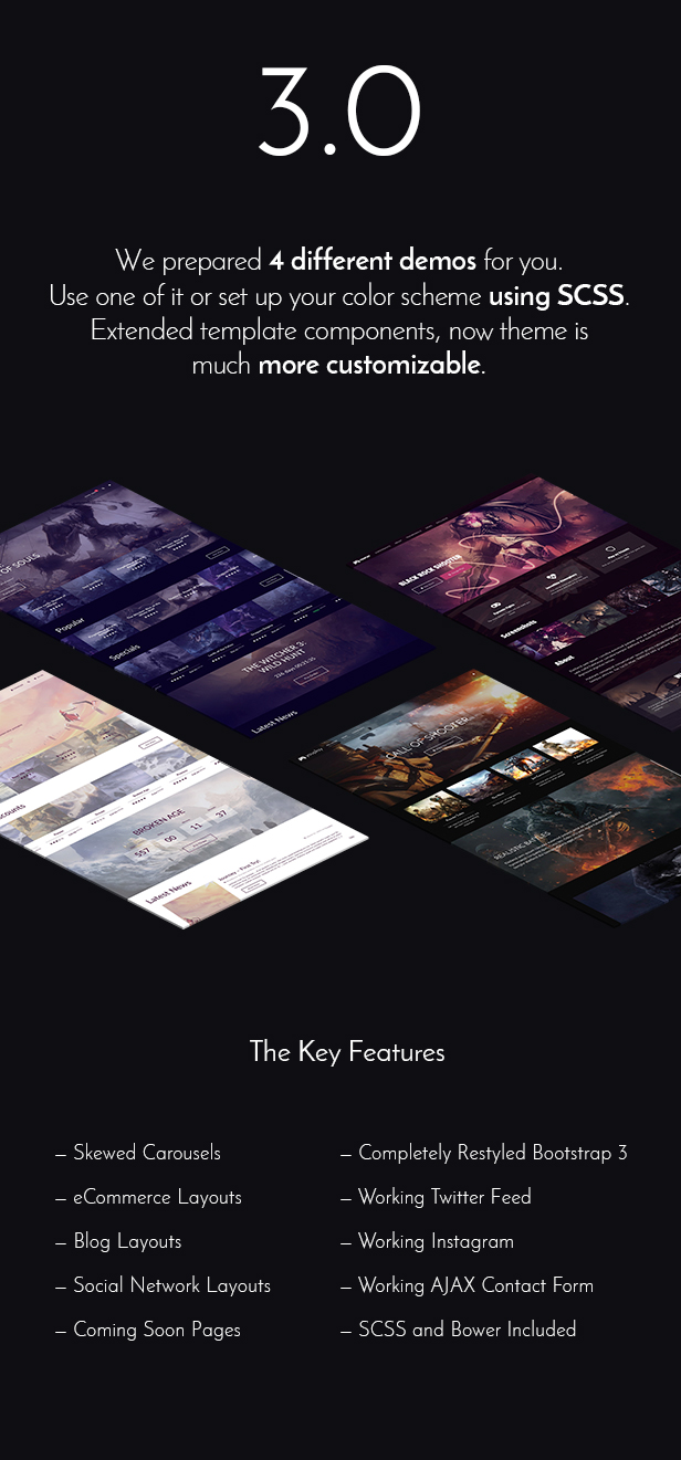 Youplay - Game Template Based on Bootstrap - 1