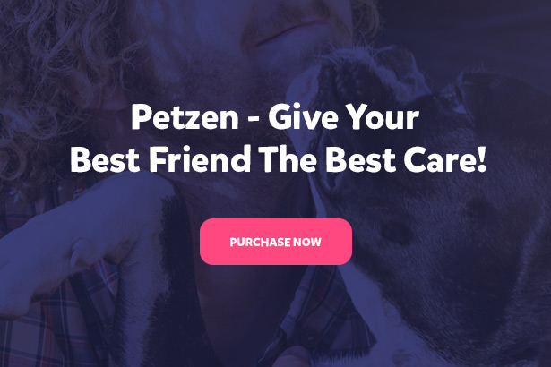 Petzen Pet care WordPress Theme Purchase