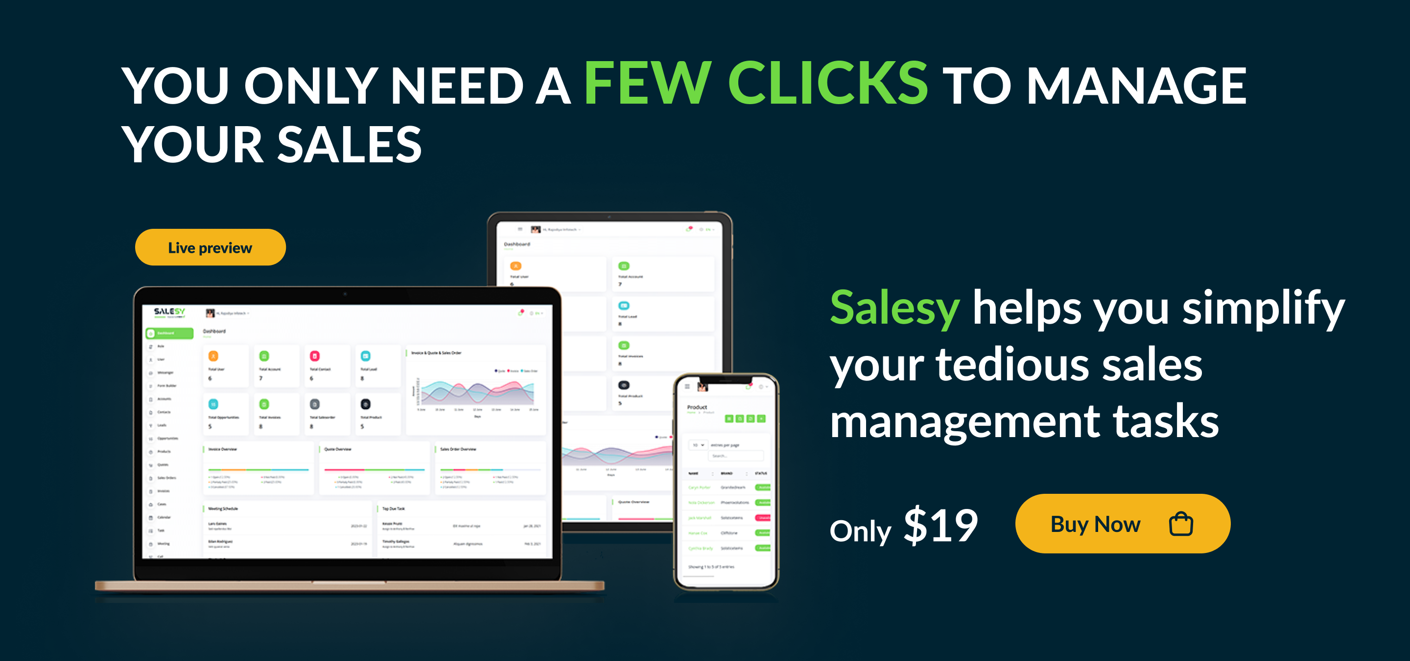 Salesy - Business Sales CRM - 8