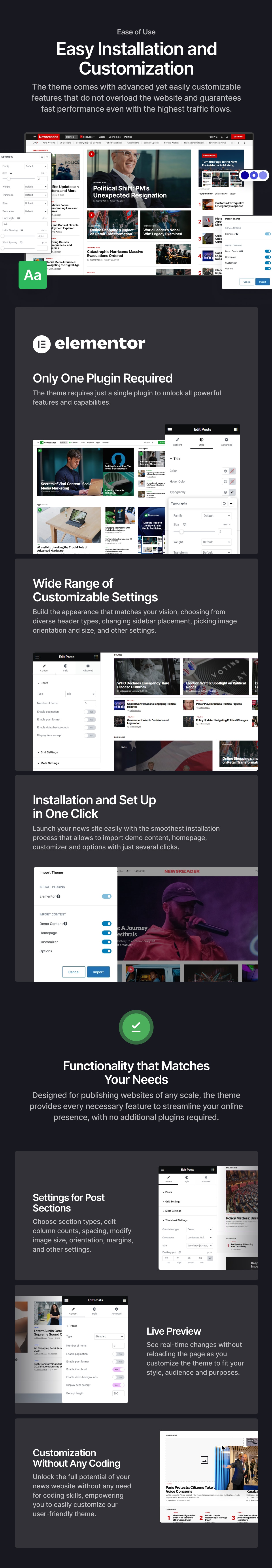 Newsreader - Revolutionary WordPress Theme for Digital Media - 5