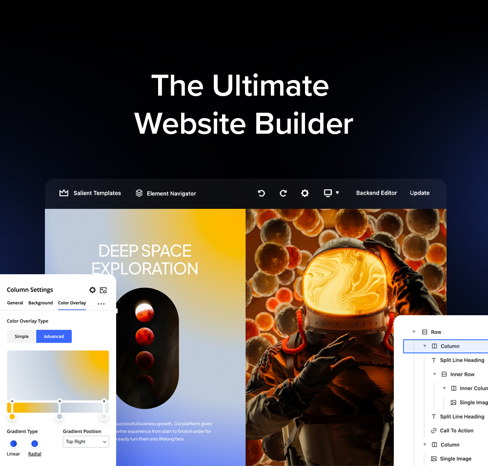 salient website builder