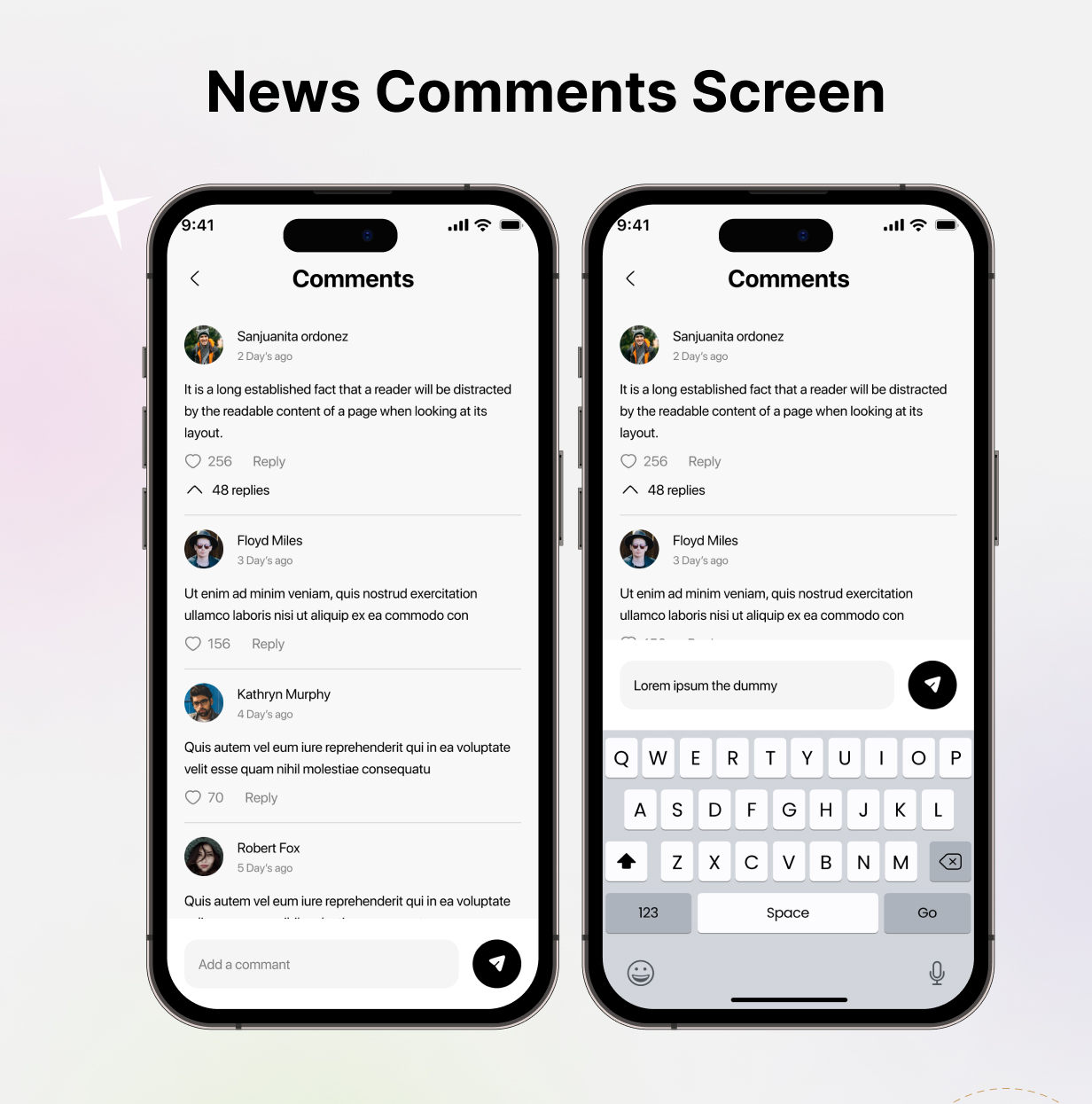 QuickNews UI Template: News App in Flutter 3.x (Android, iOS) UI template - 9