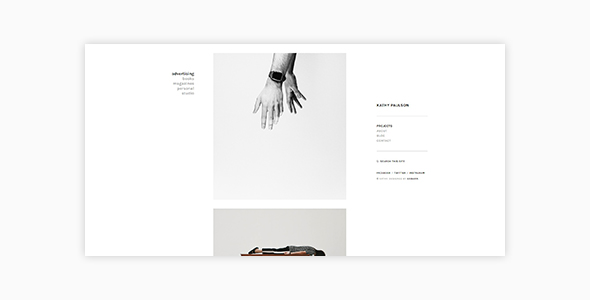 Kathy - Minimal Photography and Portfolio WordPress Theme