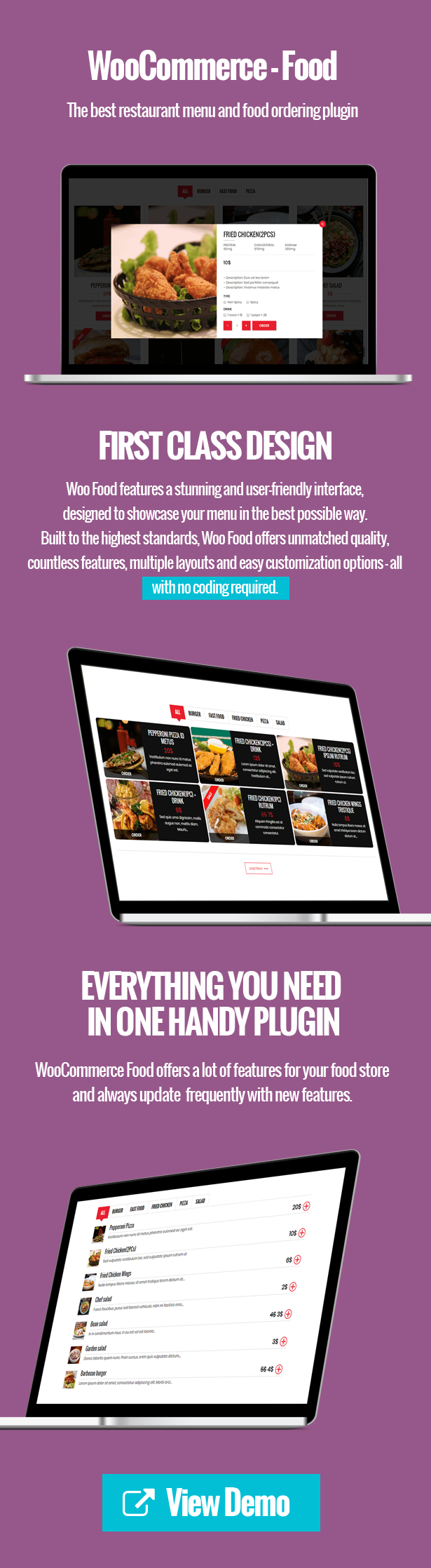 WooCommerce Food 2.5 Restaurant Menu & Food Ordering Theme