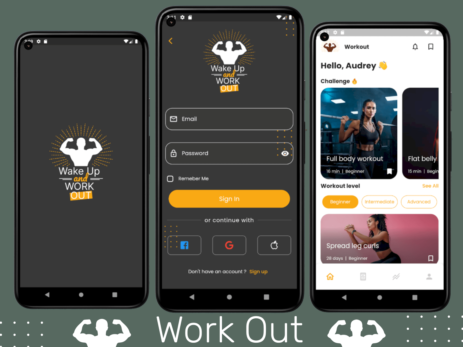 Jejookit - Flutter UI kit Workout App
