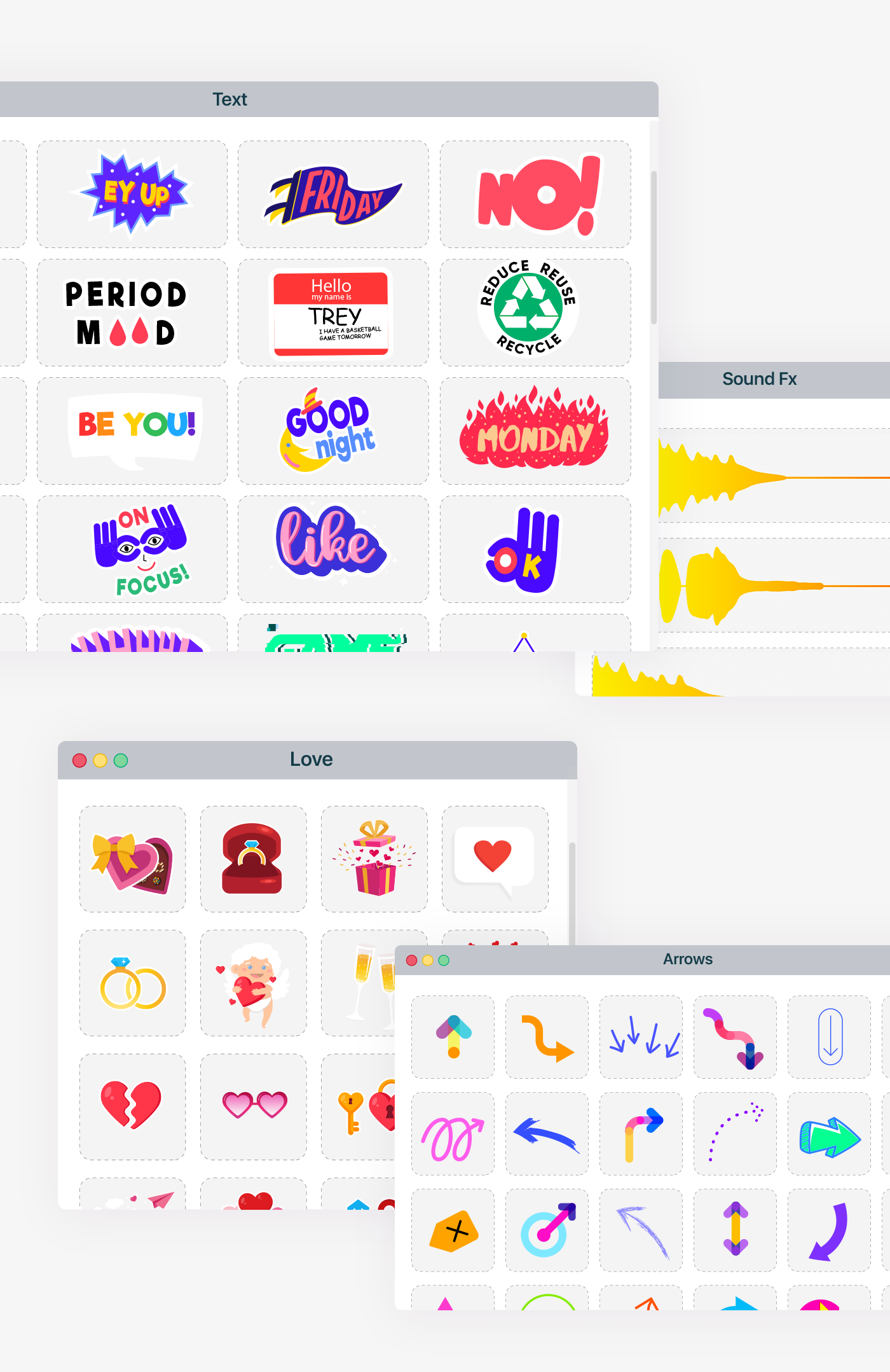 Live Stickers Library - 13