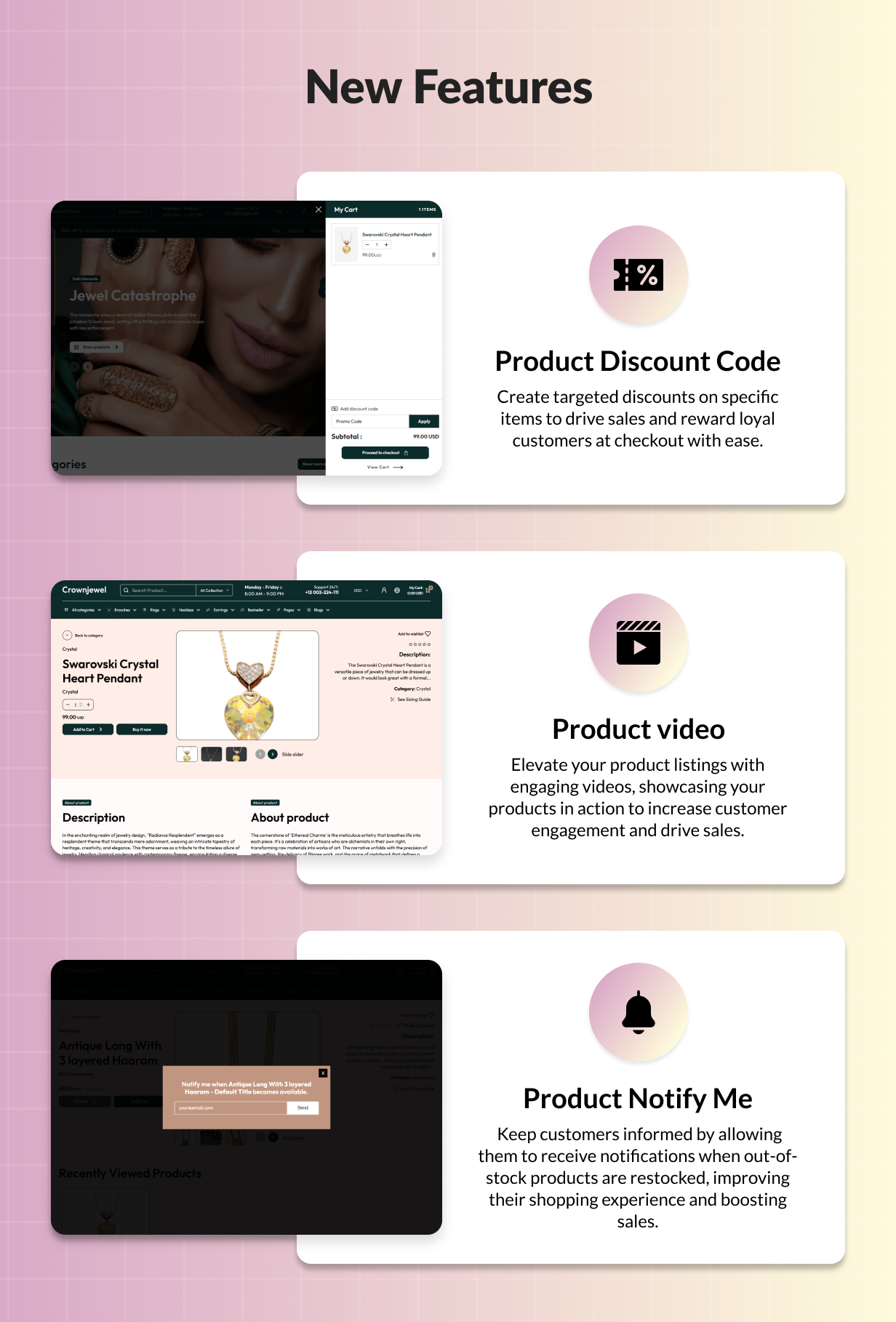 Crownjewel - Jewelry Diamond Shoify 2.0 Store - 12