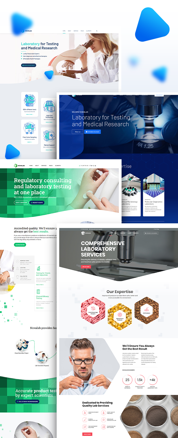 NovaLab - Science Research & Laboratory WordPress Theme - 5