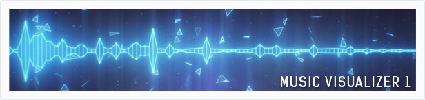 Audio Spectrum Music Visualizer AE Template
