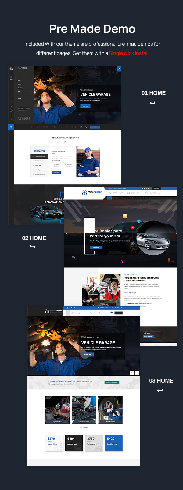 Motor Expert || Auto Mechanic & Car Repair WordPress Theme - 6