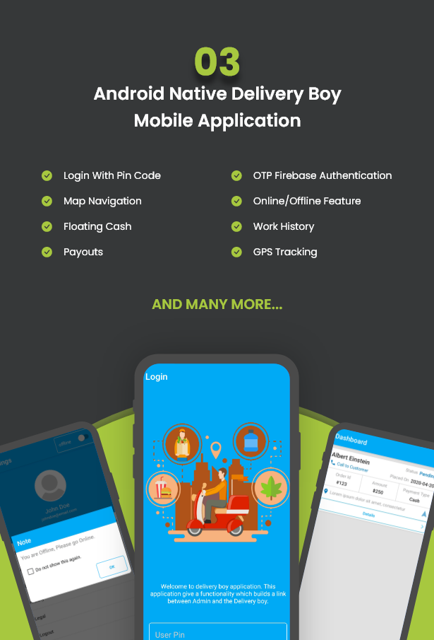 Ecommerce Solution with Delivery App For Grocery, Food, Pharmacy, Any Store / Laravel + Android Apps - 7