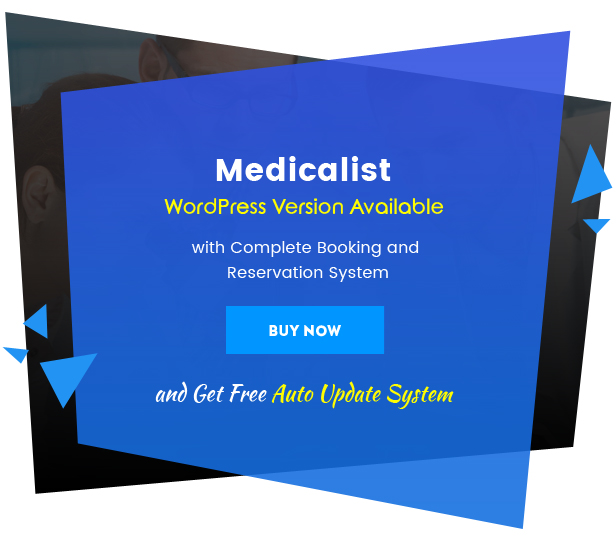 Medicalist - A Responsive HTML Template for Medical, Doctors, Dentists, Clinics and Hospitals - 1