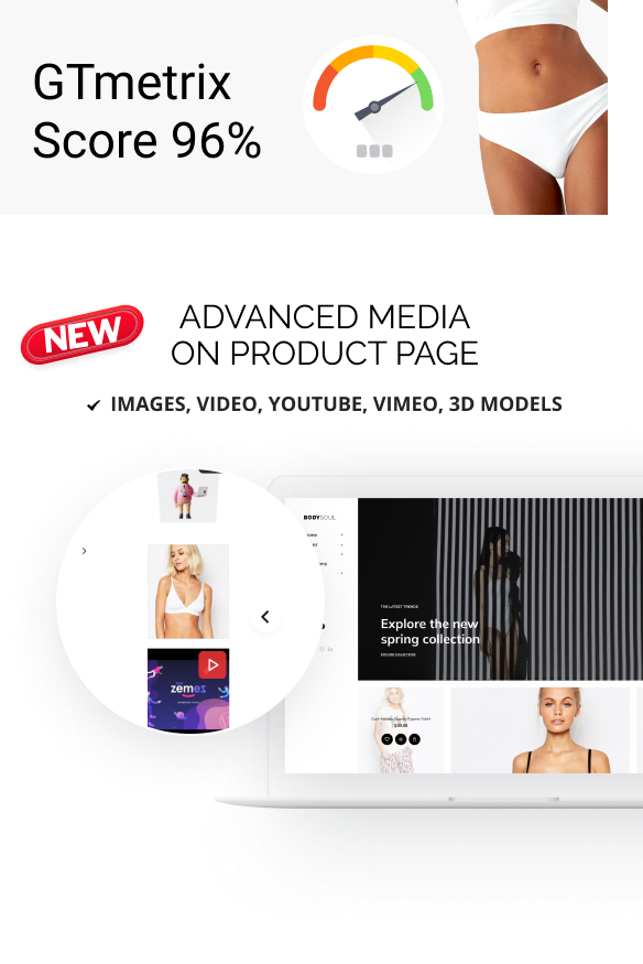 BodySoul - Bootstrap Fashion Lingerie Store Shopify Theme by ZEMEZ