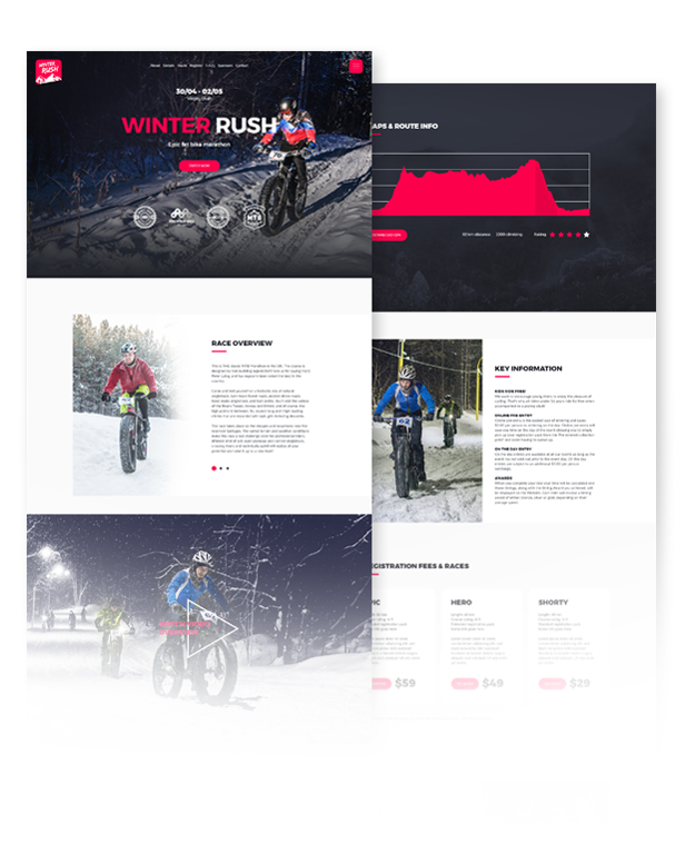 Cyclent – Mountain Bike Event Template - 2