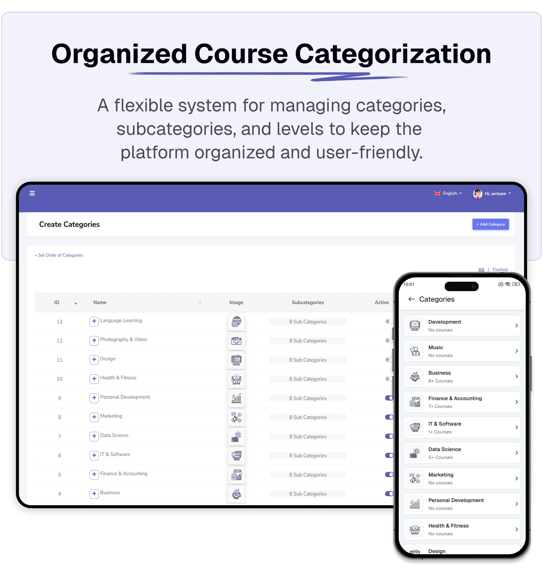 Course Categories