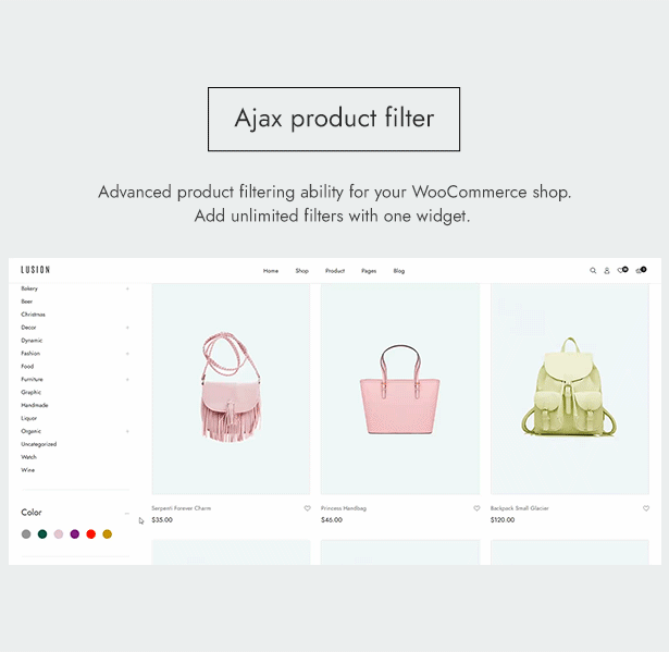 Lusion - Multipurpose Ecommerce Wordpress Theme