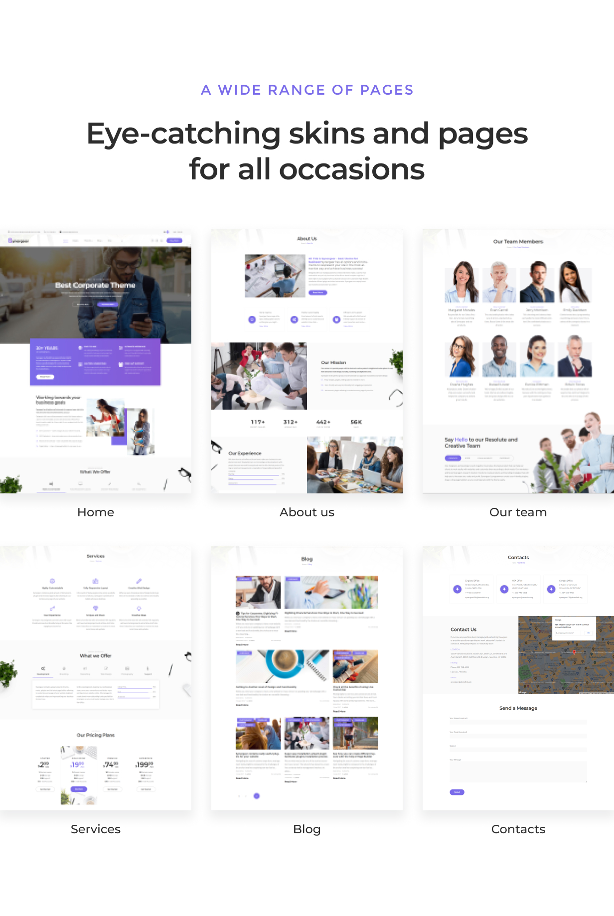 Synergeer - Corporate Creative WordPress Theme - 2
