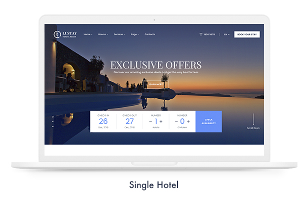 Travel Booking WordPress Theme - 10