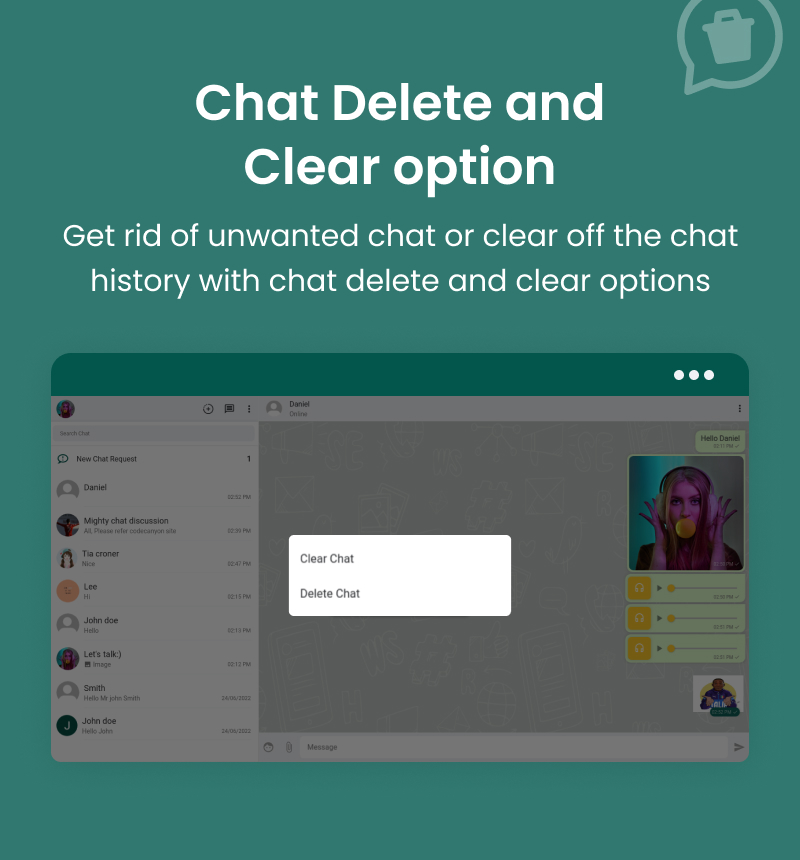 MightyChat Web- Web version of MightyChat With Firebase Backend [Add-on] - 12