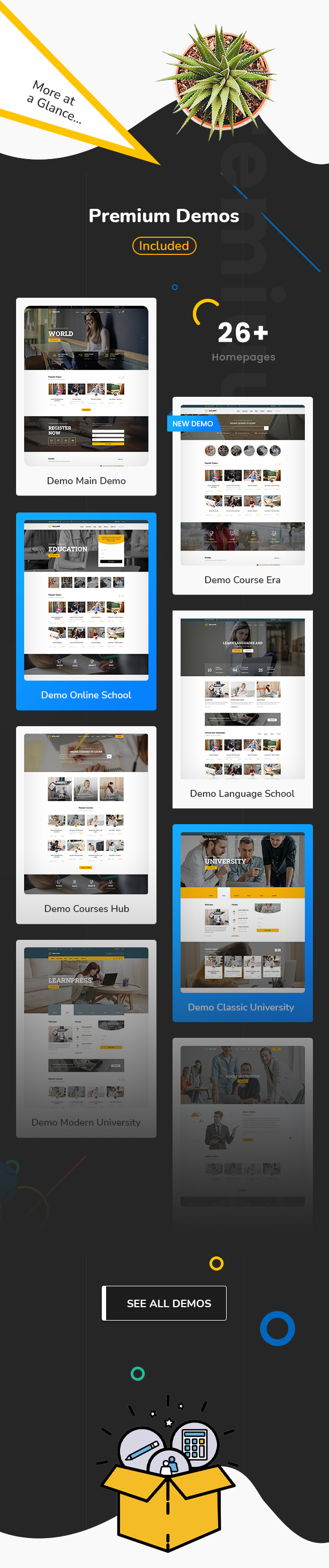 Education WordPress Theme - Premium demos included