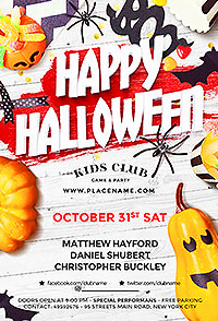 Halloween Flyer by BigWeek | GraphicRiver