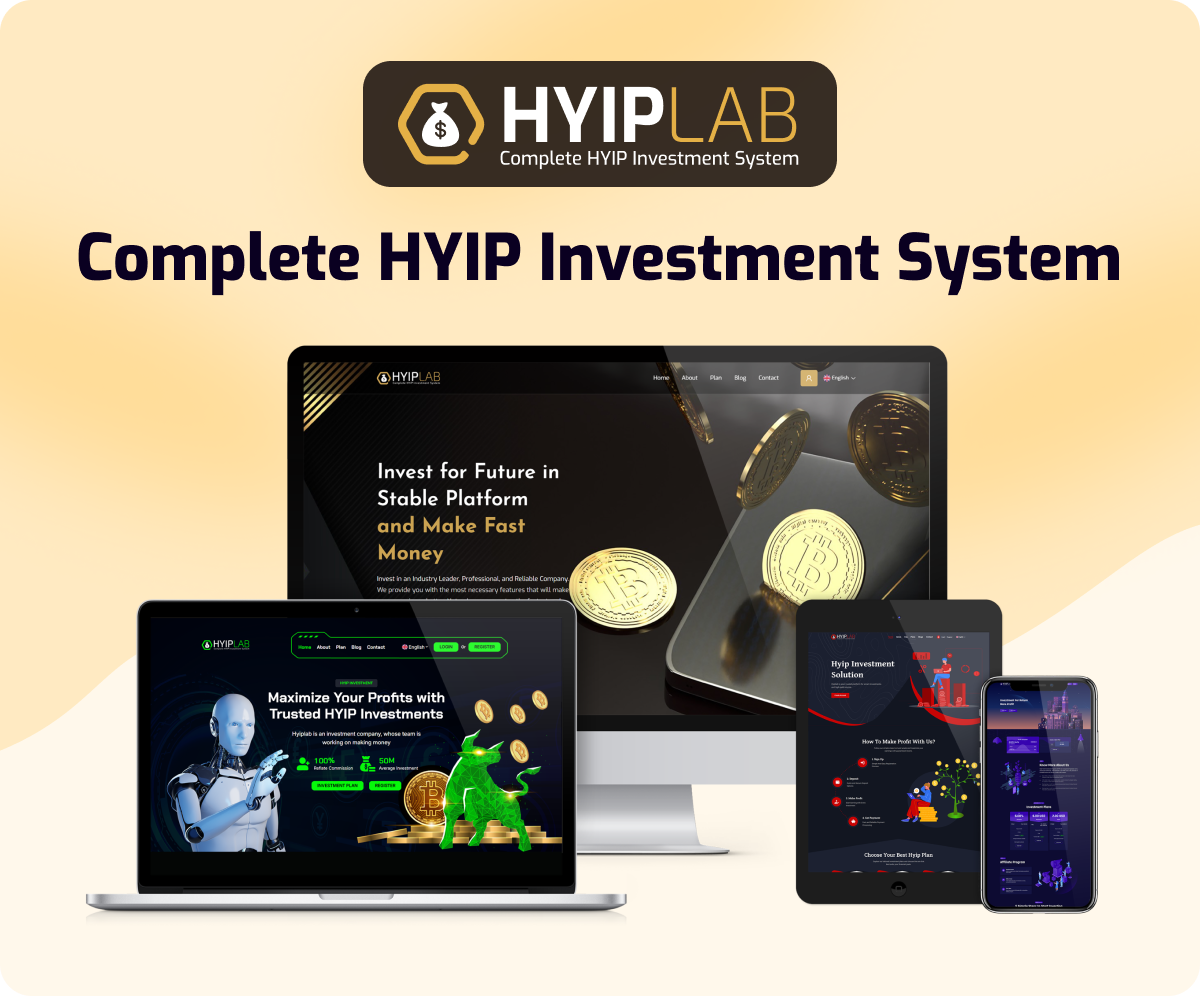 HYIPLAB - Complete HYIP Investment System - 11