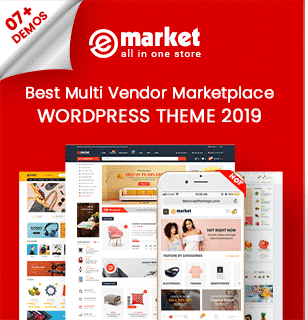 eMarket - Multi Vendor MarketPlace WordPress Theme