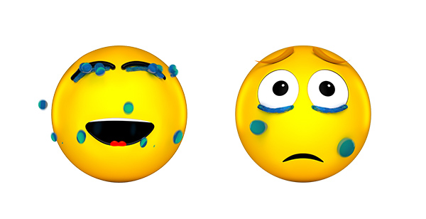 Facebook Emojis And 3D Animated set of Emojis - 5