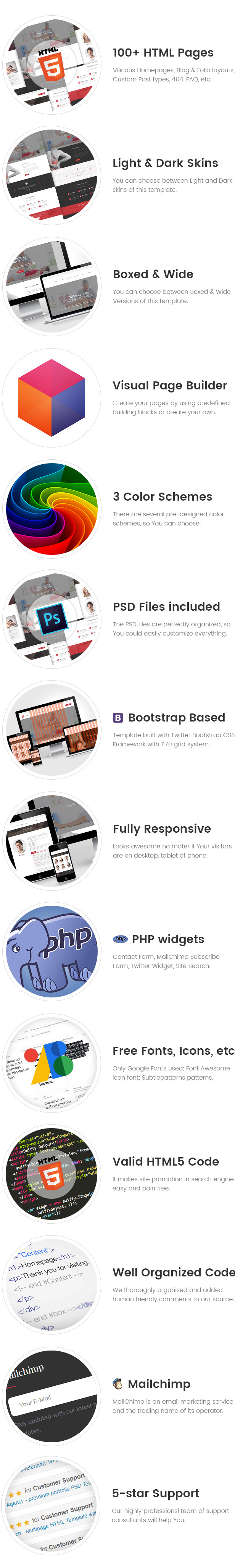 Active Life - Chiropractic Center HTML Template with Visual Page Builder