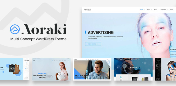 Aoraki - Multi-Concept Business WordPress Theme