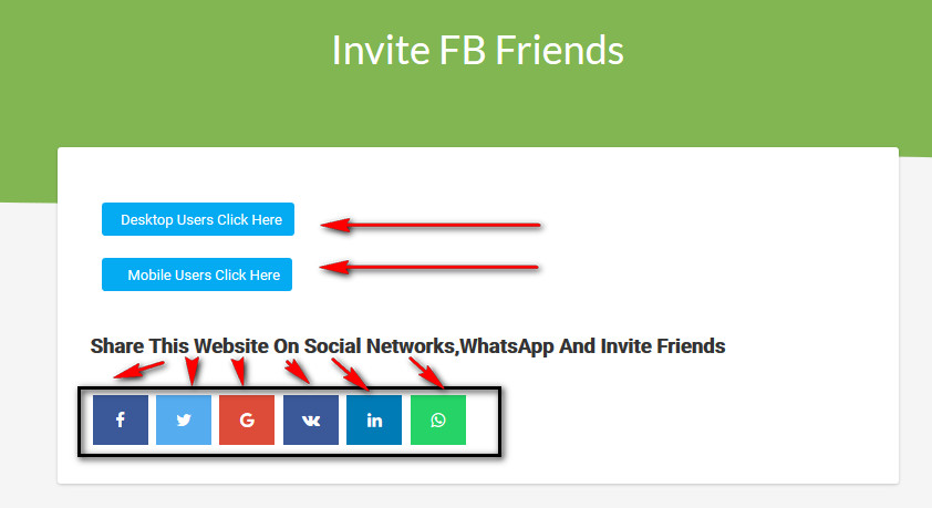 Facebook Invite For Playtube - 1